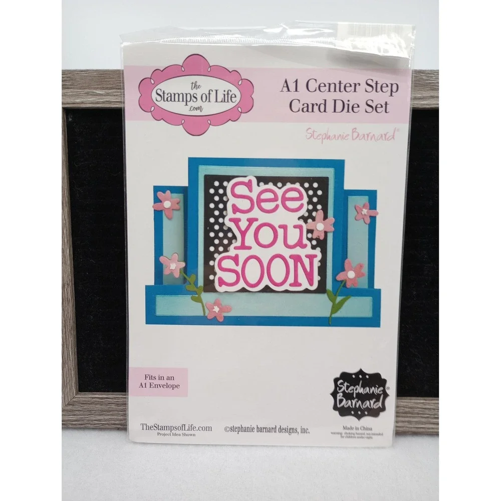 The Stamps of Life A1 Center Step Card Die Set